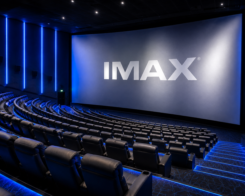 Tom Cruise dan Anne Hathaway Bintangi Sekuel Days of Thunder 7 Auditorium bioskop layar lebar IMAX premium tempat perilisan global sekuel Days of Thunder pada 2 Juni 2028.